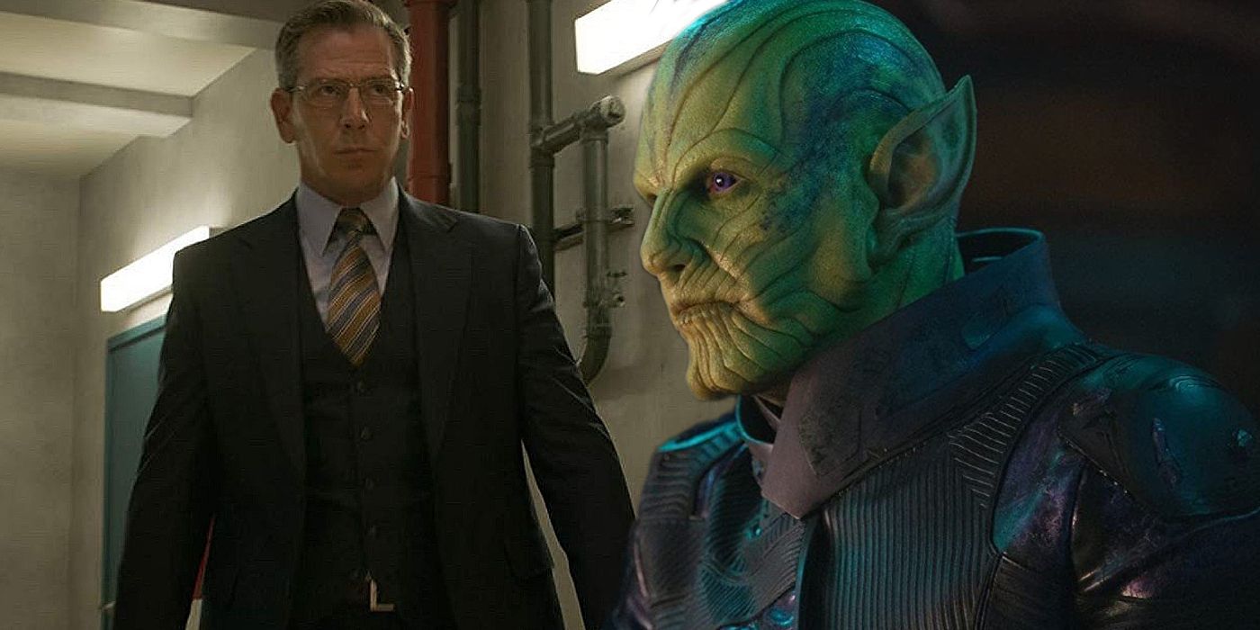 Ben Mendelsohn as Talos and Agent Keller from Captain Marvel