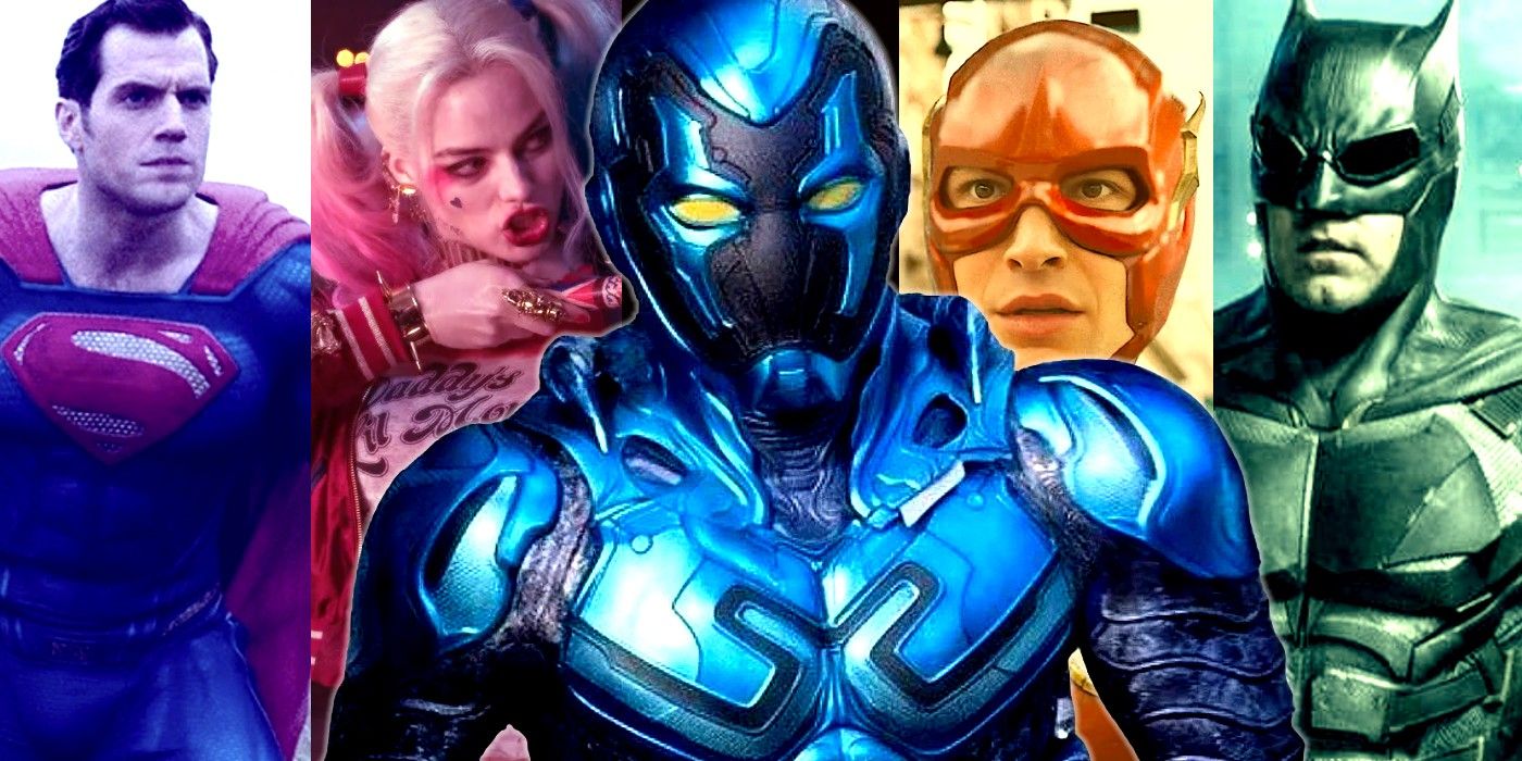 How Blue Beetle's Rotten Tomatoes Score Compares to DCEU Movies