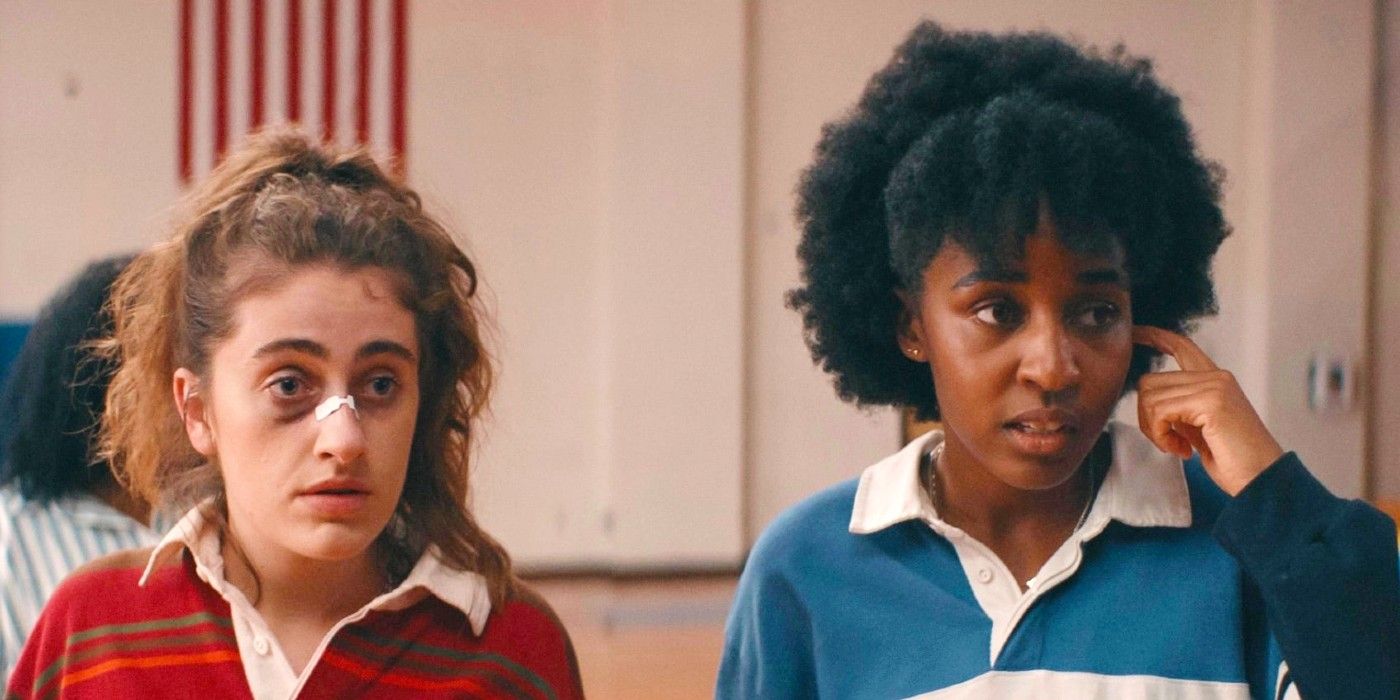 Rachel Sennott e Ayo Edebiri em Bottoms