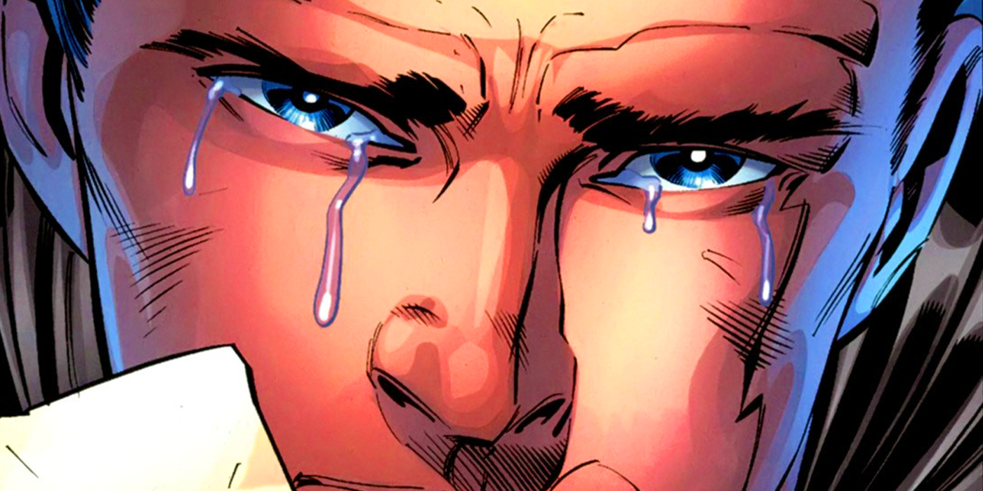 bruce wayne reading father&rsquo;s message in dc comics flashpoint