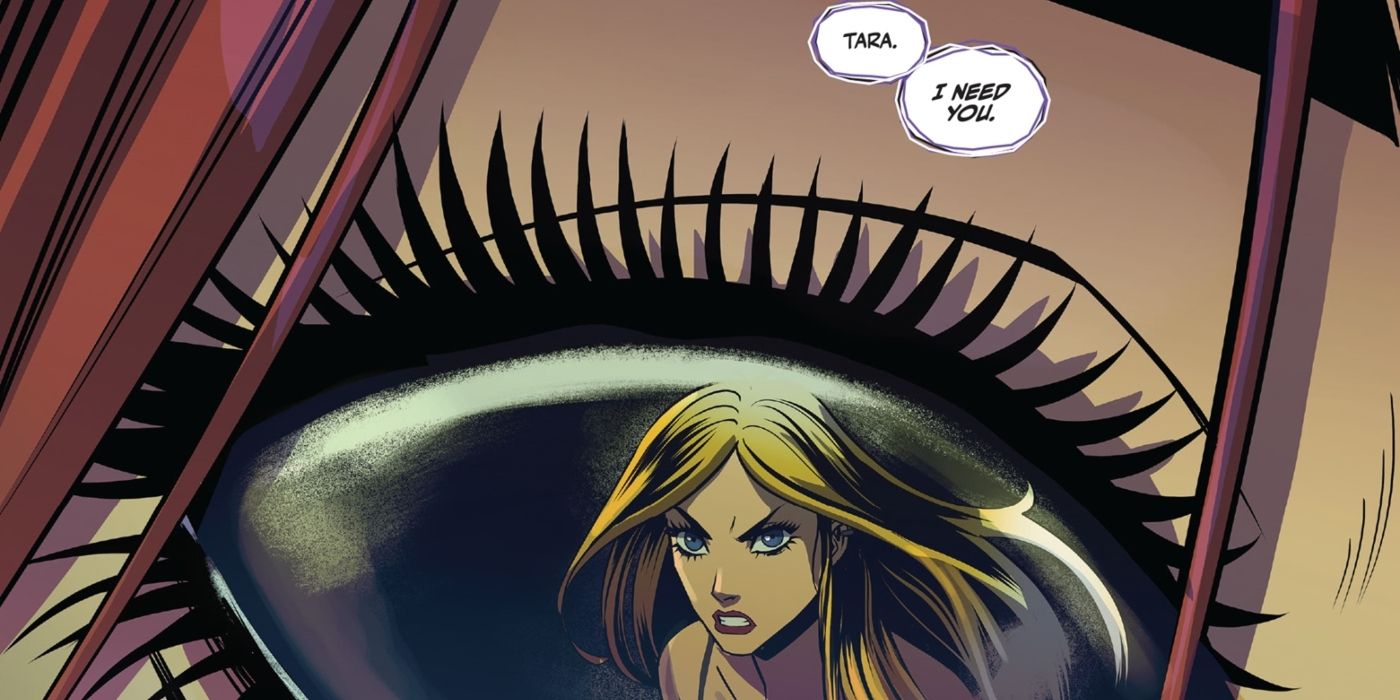 Buffy the Vampire Slayer&rsquo;s Tara communicating with Willow.