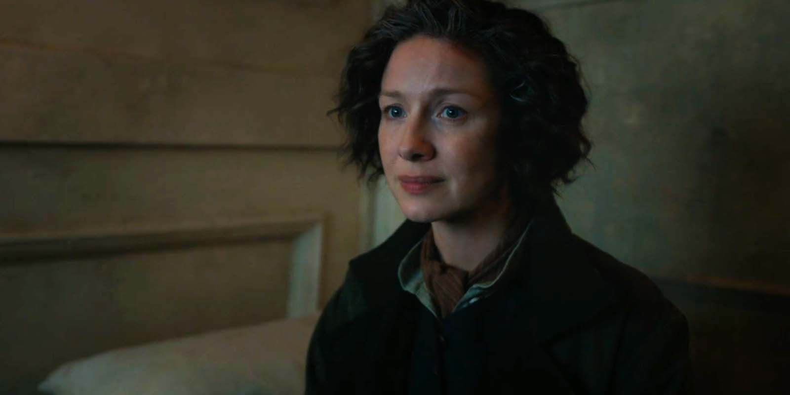 Caitríona Balfe as Claire Fraser in Outlander season 7 episode 1