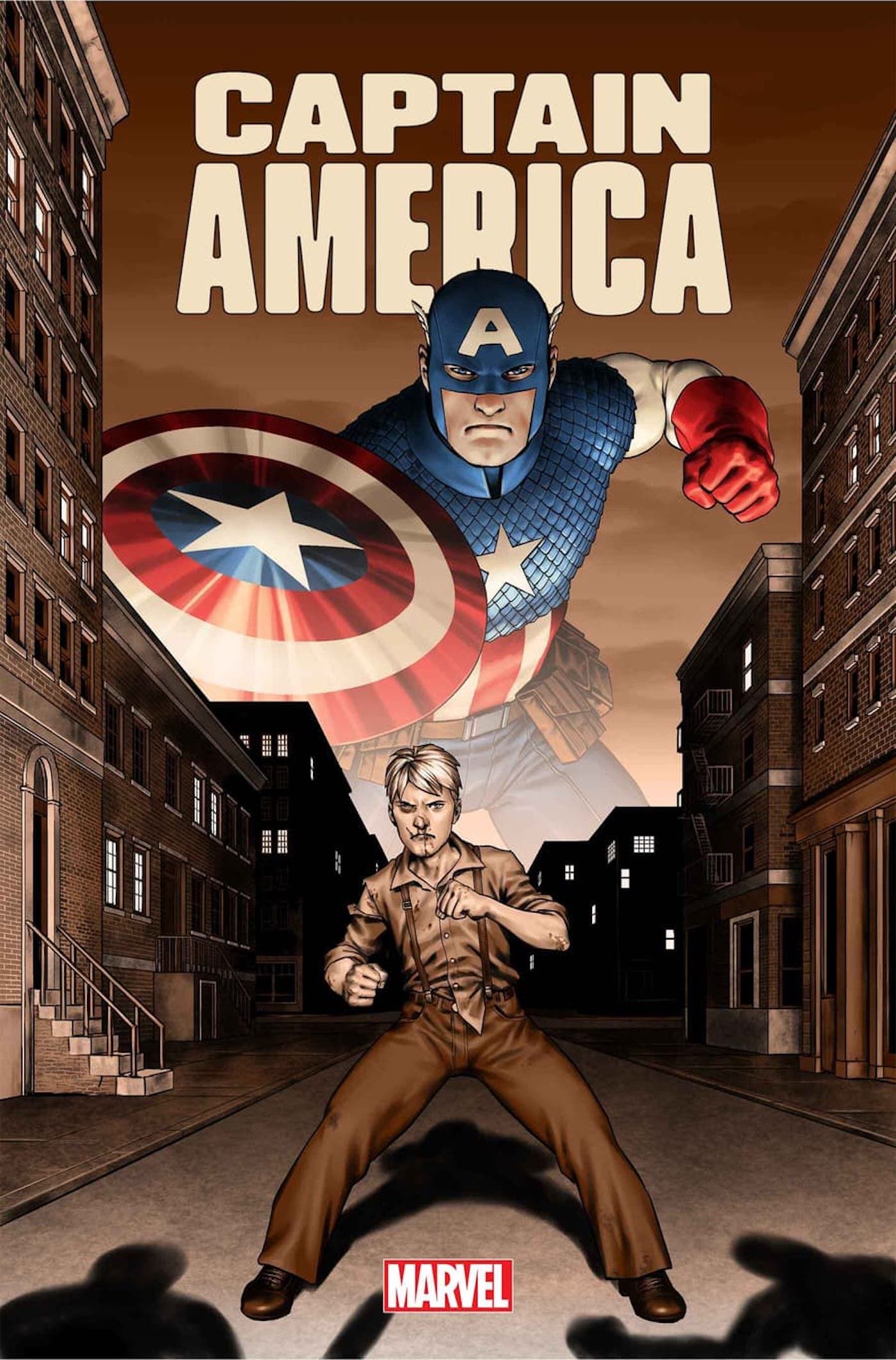 Captain America 1 Preview Cover