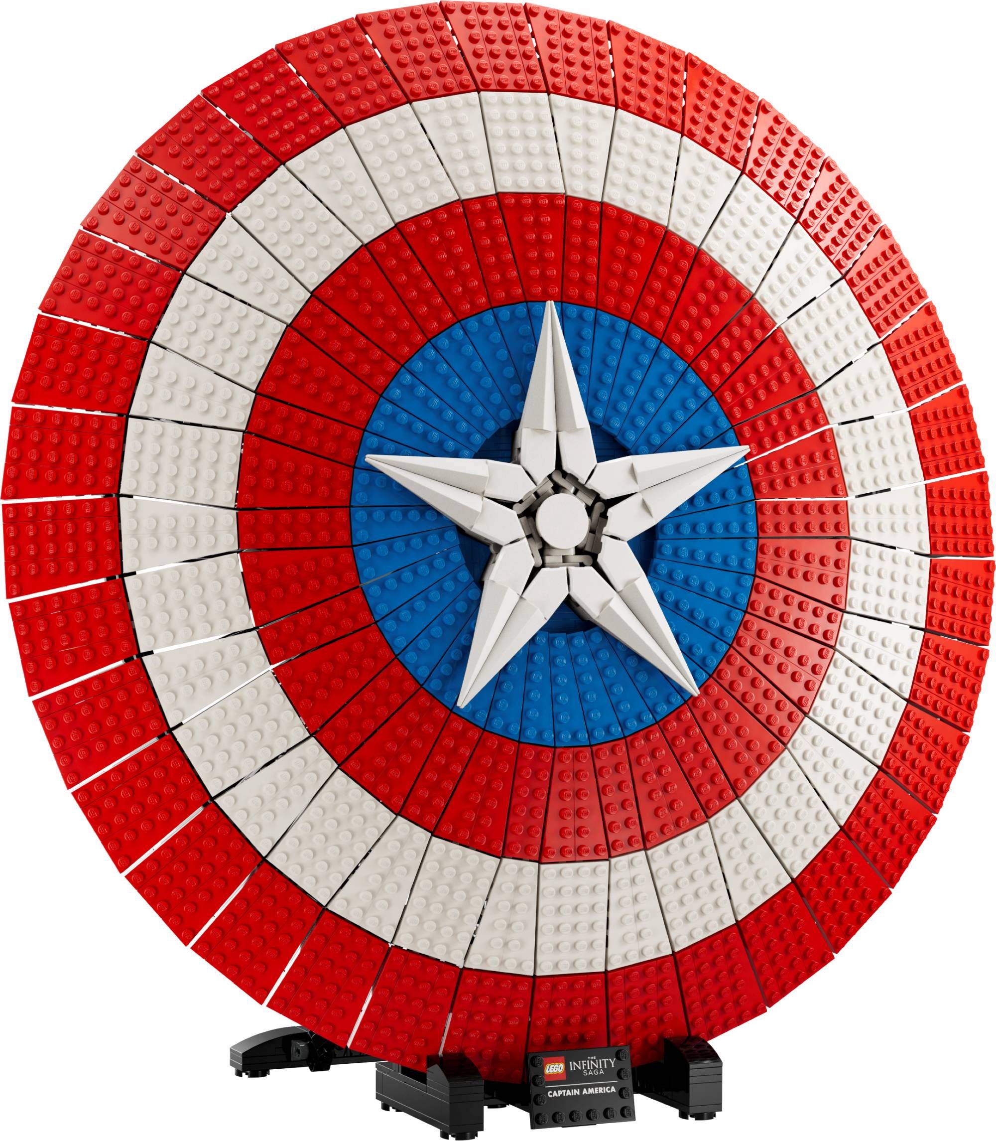 Unleash Your Inner Hero with LEGO's Massive Captain America Shield Set