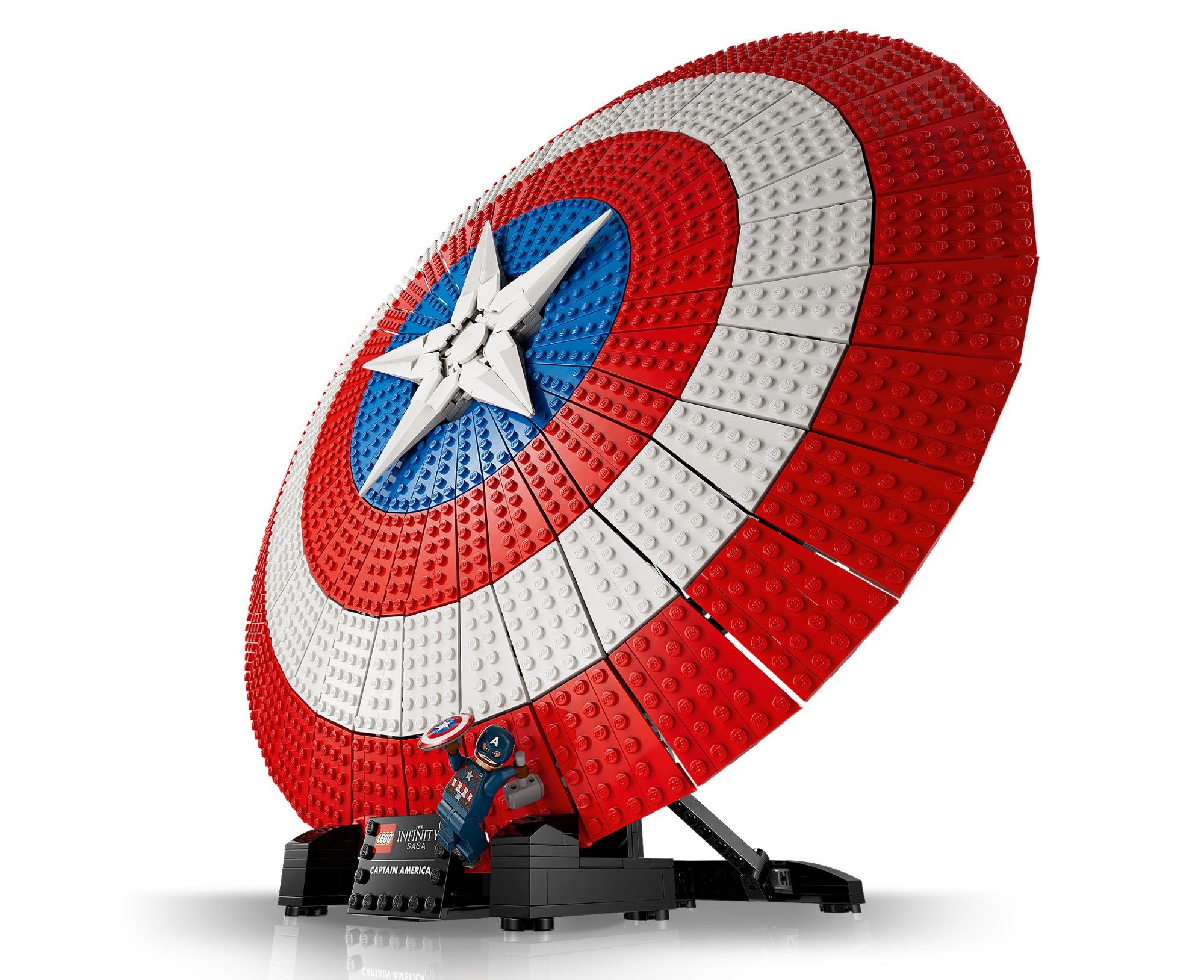 Unleash Your Inner Hero with LEGO's Massive Captain America Shield Set