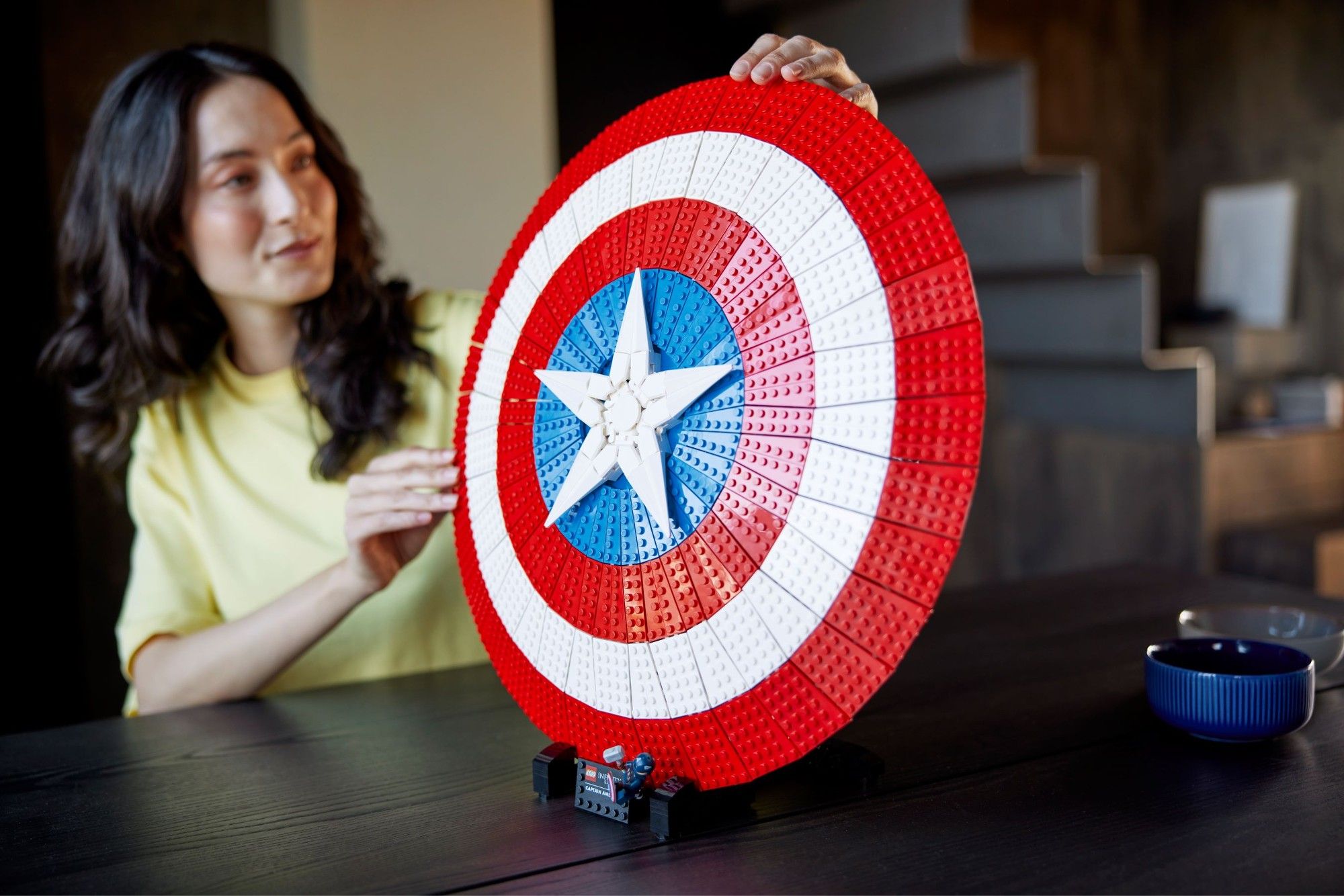 Unleash Your Inner Hero with LEGO's Massive Captain America Shield Set