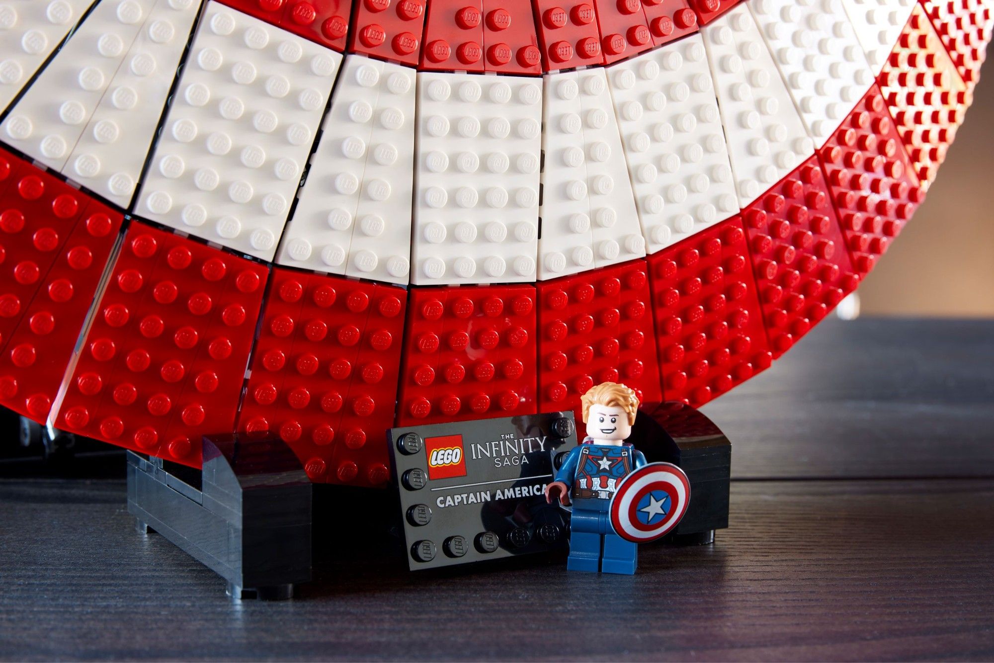 Unleash Your Inner Hero with LEGO's Massive Captain America Shield Set