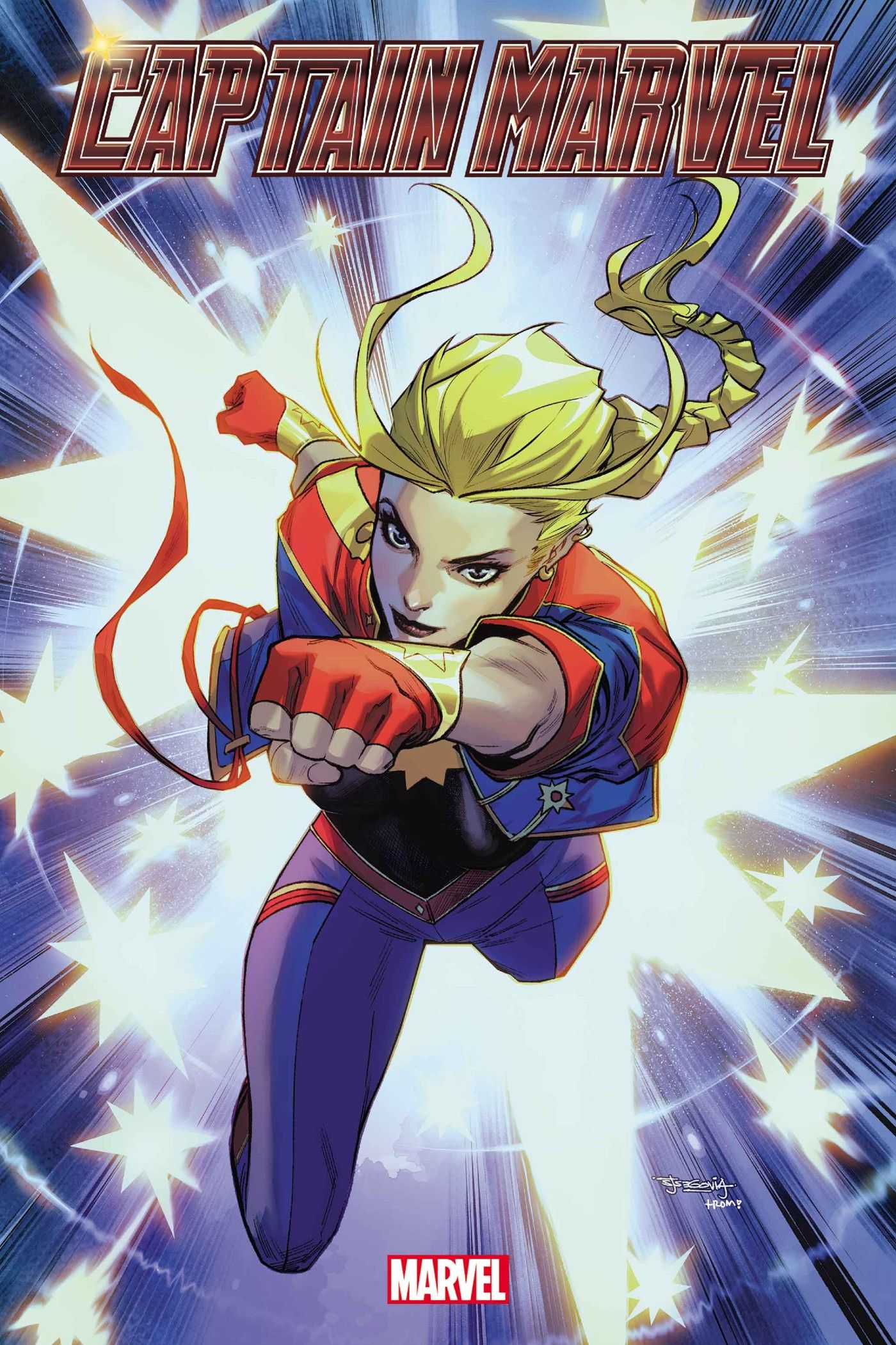 Captain Marvel #1 cover art