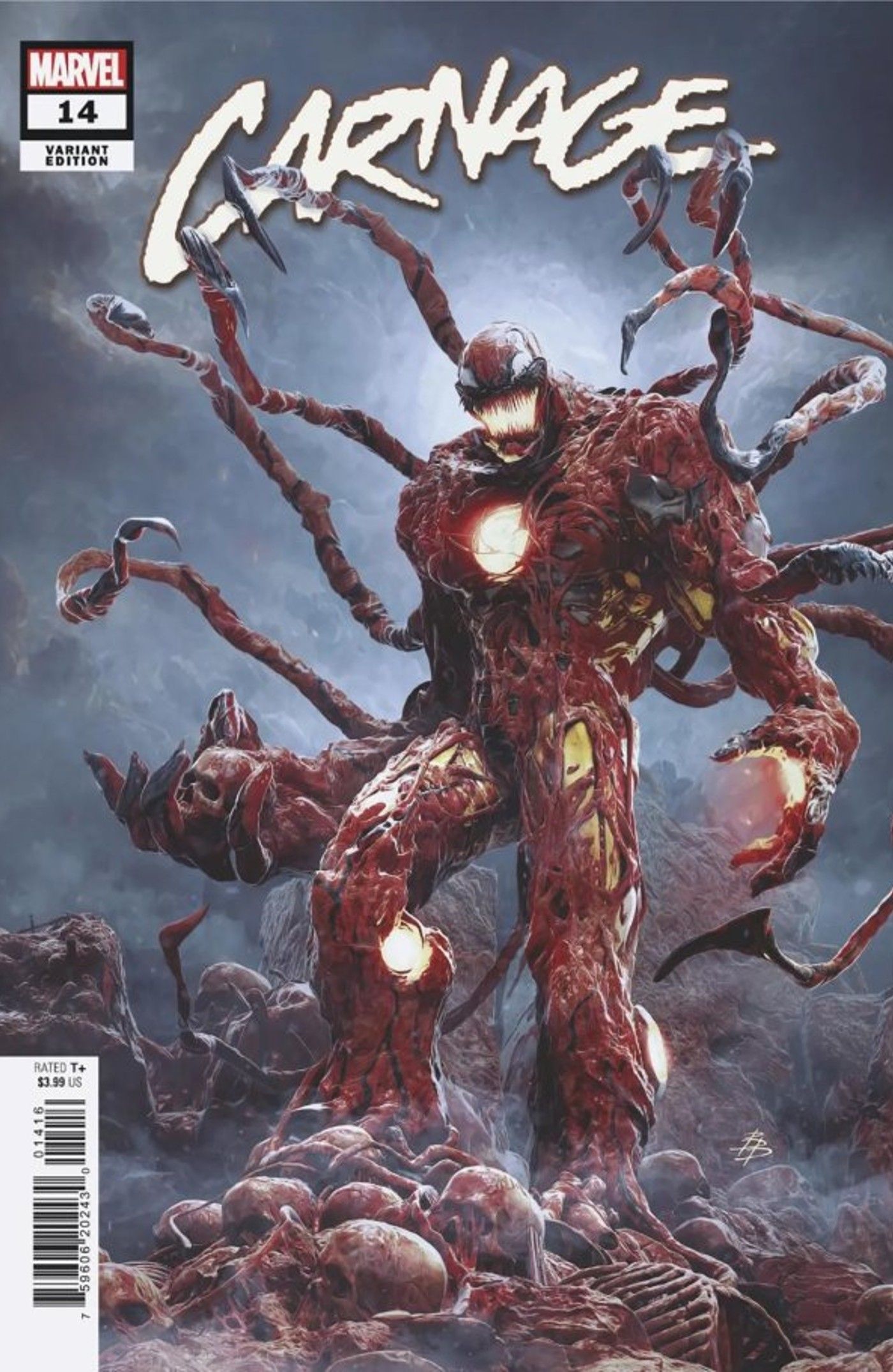 Carnage's New Iron Man Powers Explode in CARNAGE REIGNS Art