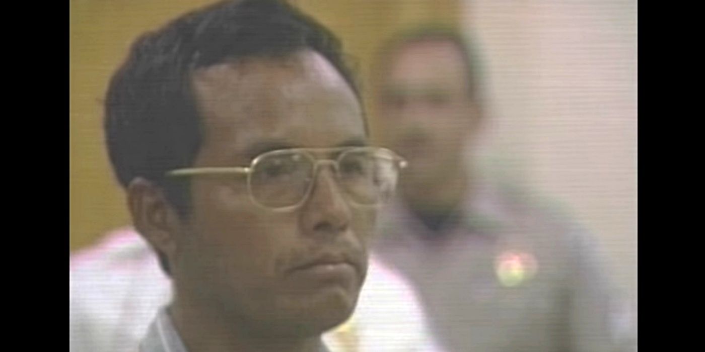 Ángel Reséndiz in court in Catching Killers season 3.