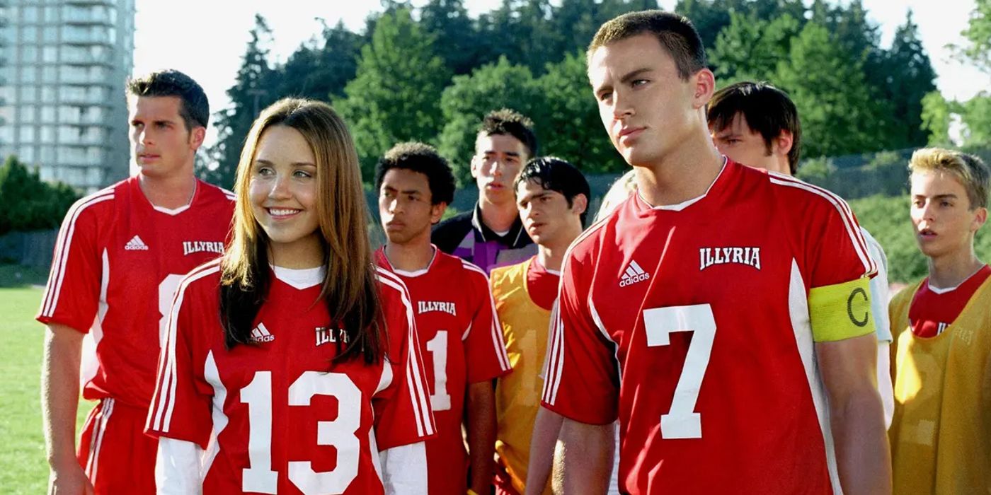 Channing Tatum and Amanda Bynes in She's the Man.