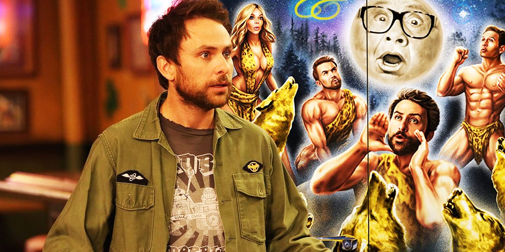 Charlie Kelly and the Always Sunny season 16 poster