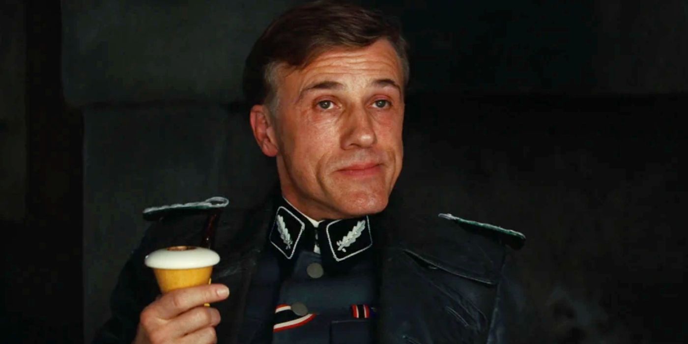Christoph Waltz as Hans Landa in Inglourious Basterds.