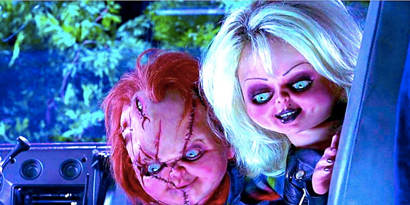 Chucky y Tiffany en La novia de Chucky