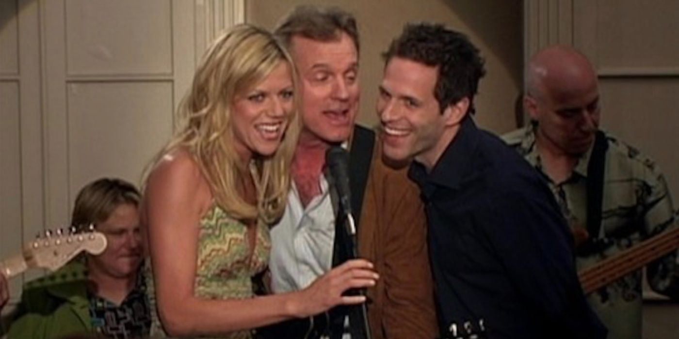 Stephen Collins sings with Dennis and Dee in It's Always Sunny in Philadelphia