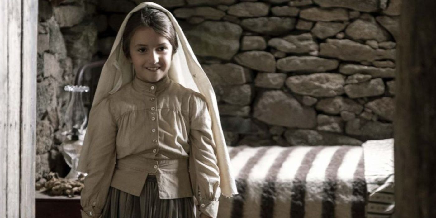 Alejandra Howard in a stone house in Fatima