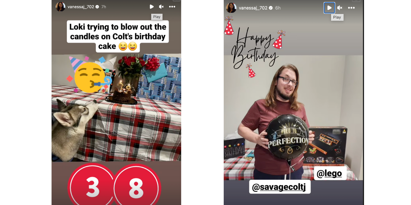 90 Day Fiance star Vanessa Guerra&rsquo;s Instagram Story of Colt Johnson, celebrating his birthday