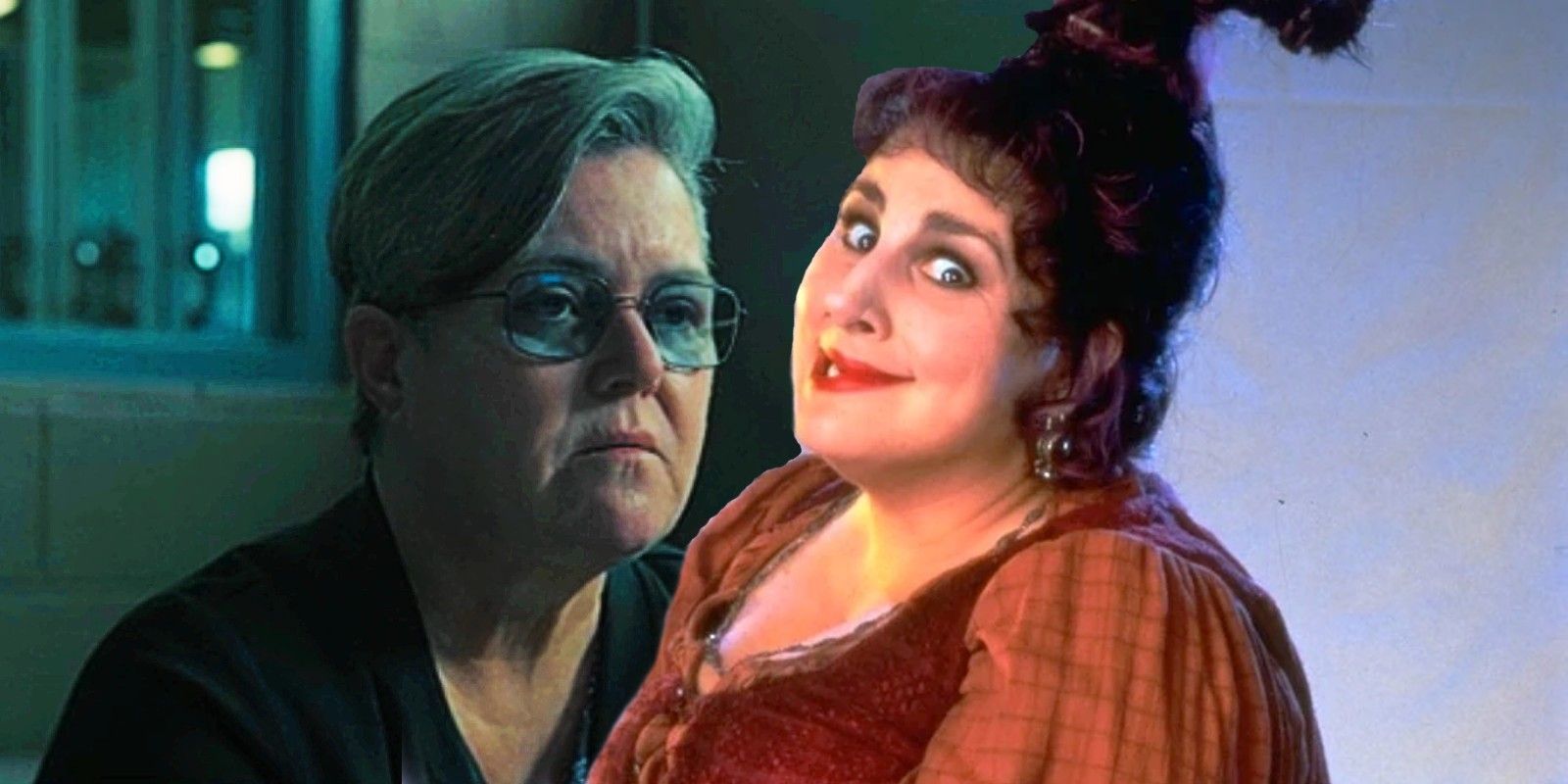 Custom image of Rosie O'Donnell and Mary from Hocus Pocus