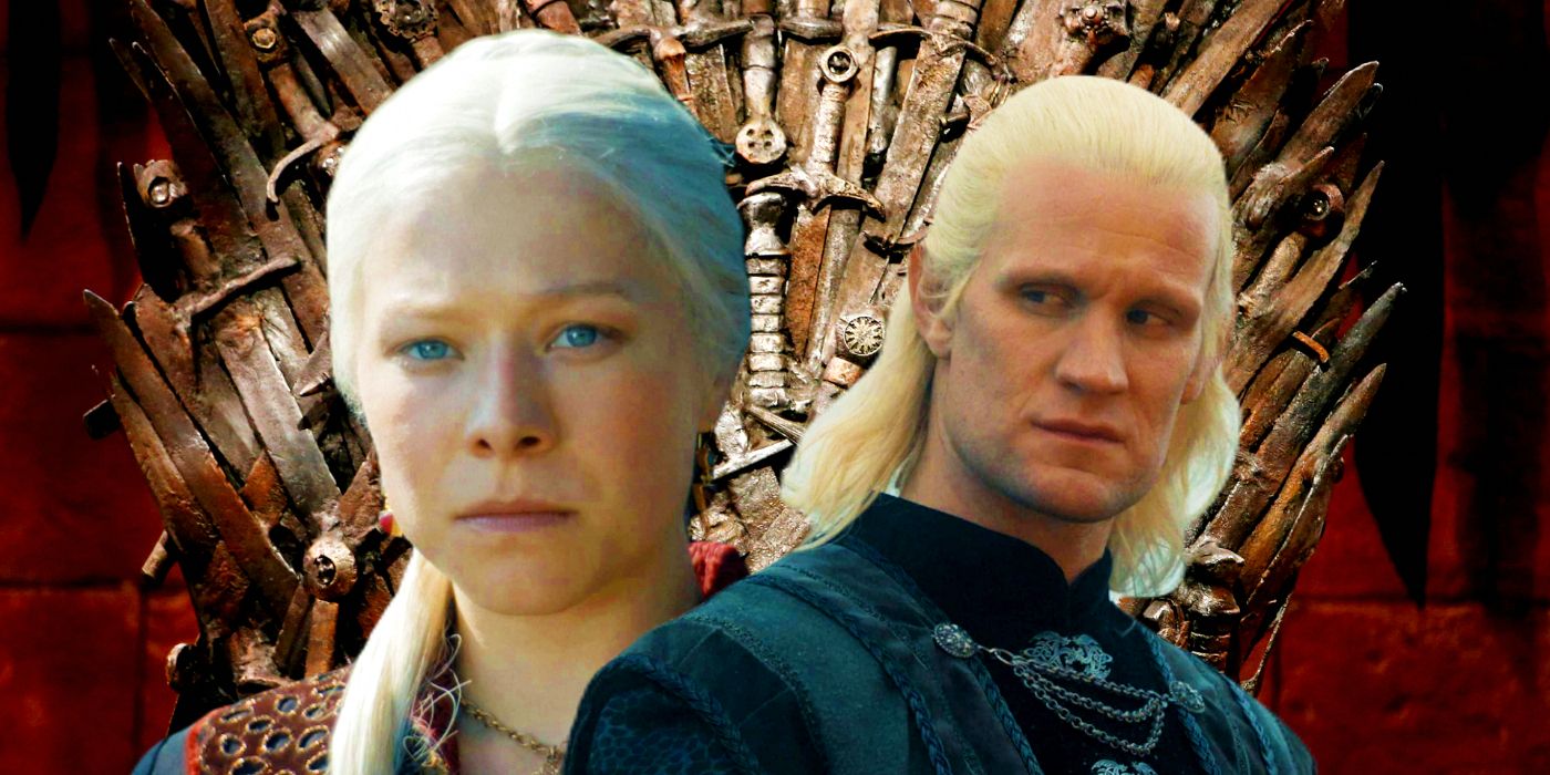 Daemon and Rhaenyra in House of the Dragon
