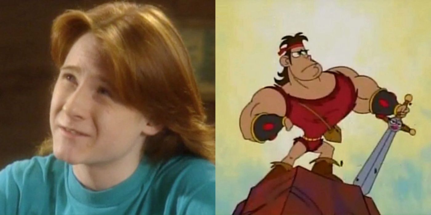 Danny Cooksey as Bobby Budnick and Dave the Barbarian merged