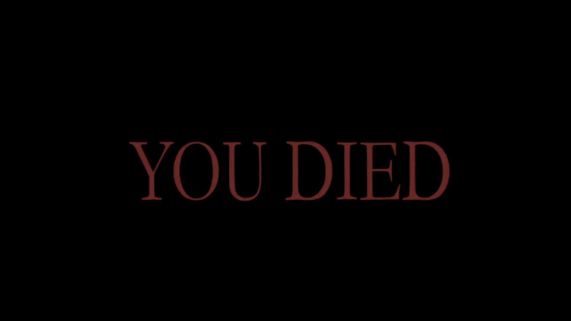 Dark Souls You Died Screen