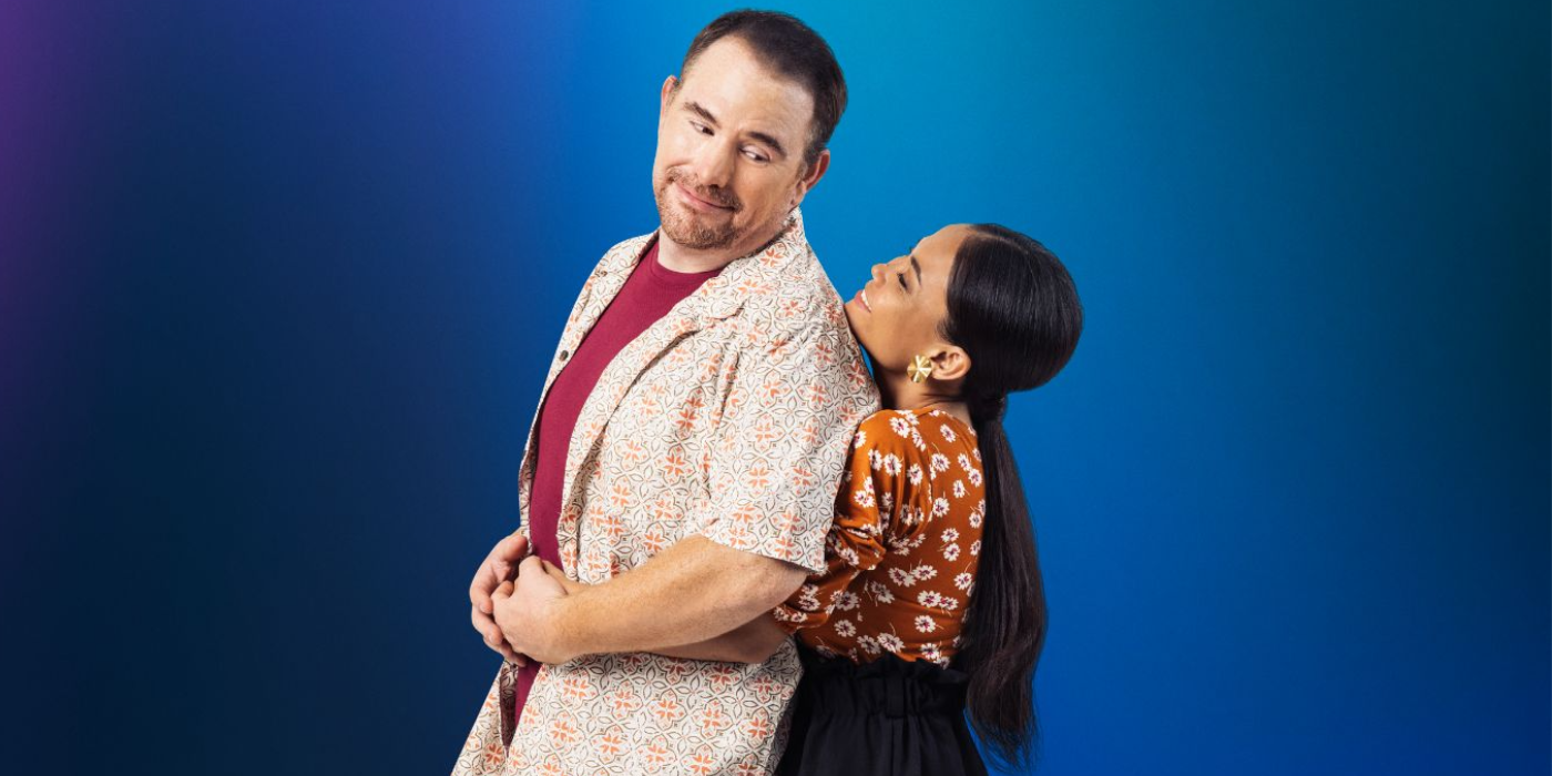 Promotional photo of David and Sheila hugging, from ``90 Day Fiancé: Before the 90 Days.''