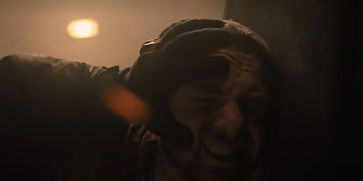 Davit getting his head shoved onto a furnace in Extraction 2