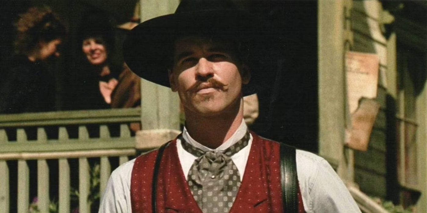 Doc Holliday in the streets in Tombstone