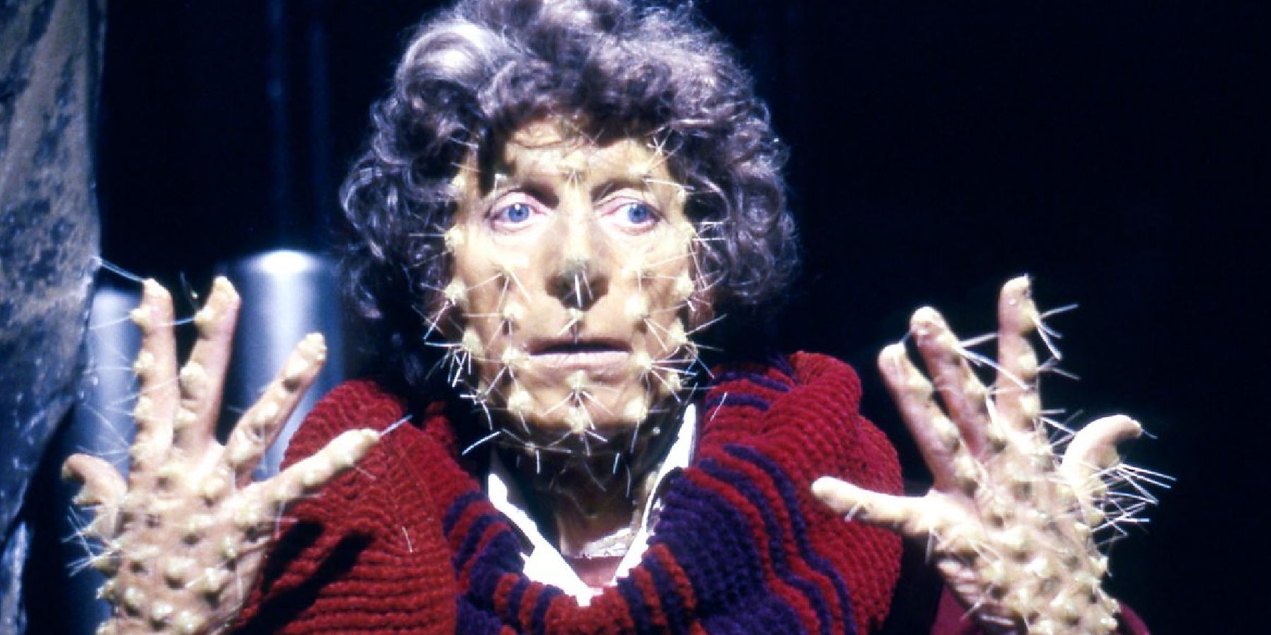 Tom Baker as Meglos in Doctor Who