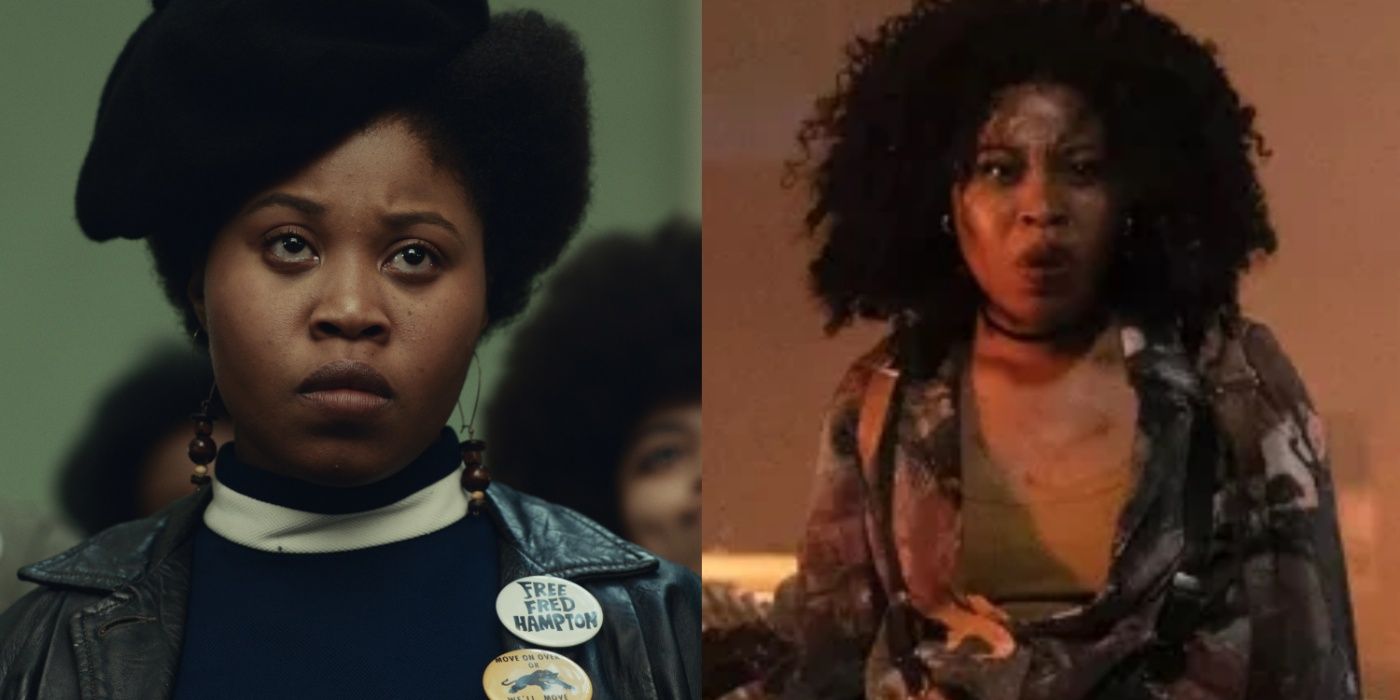 Dominique Fishback in Judas and the Black Messiah and Transformers Rise of the Beasts