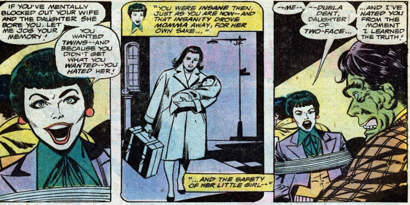 Duela Dent Reveals Herself As Two-Face Daughter