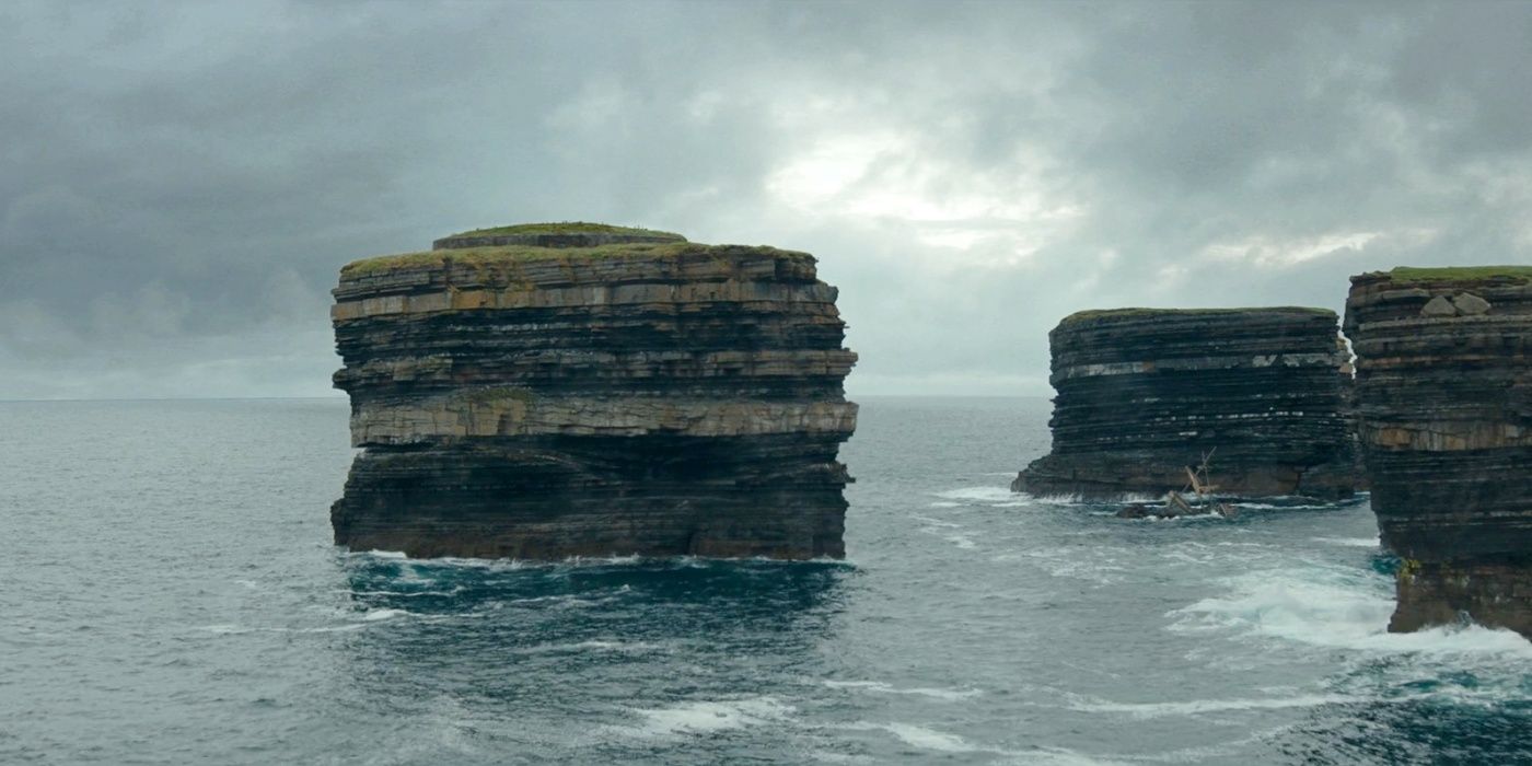 Dún Briste Sea Stack in Dungeons & Dragons: Honor Among Thieves.