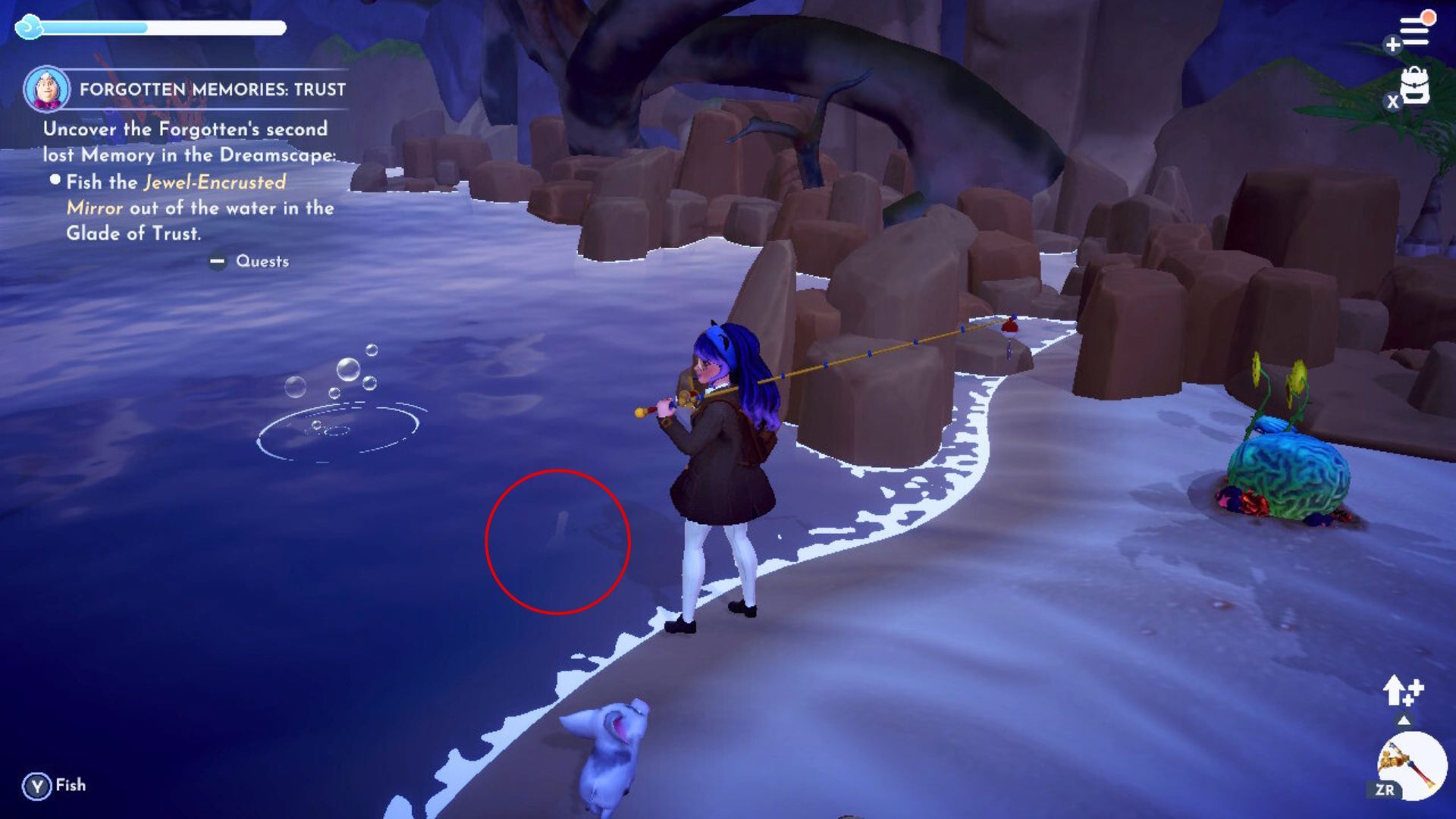 Emerald Bottle Location in Disney Dreamlight Valley 4