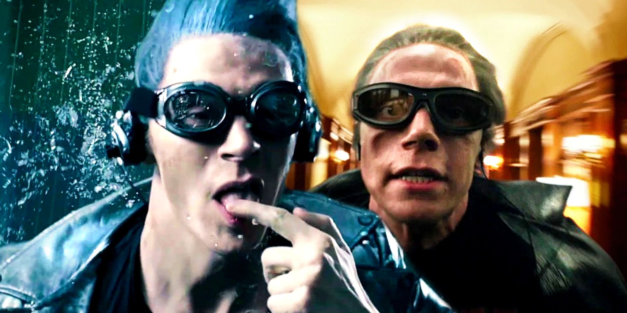 Evan Peters Quicksilver Super Speed Scenes in the X-Men Movies