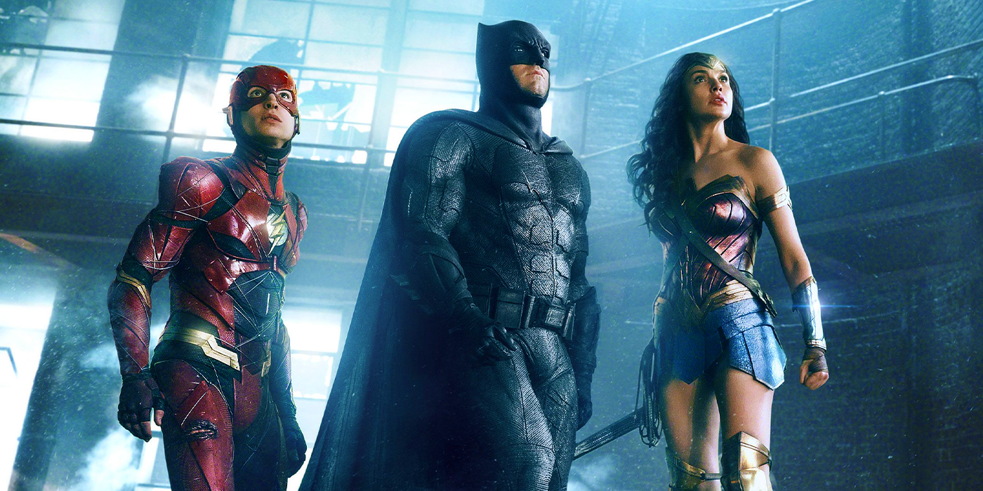 ezra miller ben affleck and gal gadot in 2017 justice league