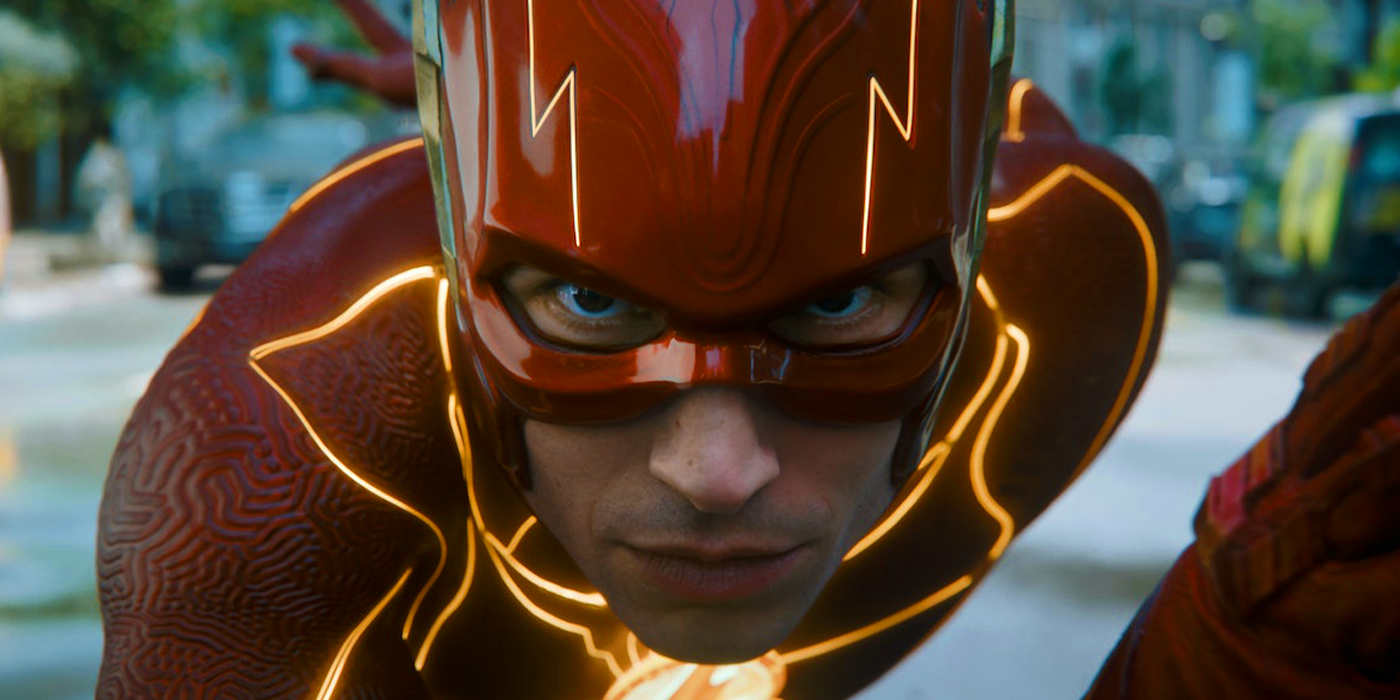 ezra miller ready to run in the flash