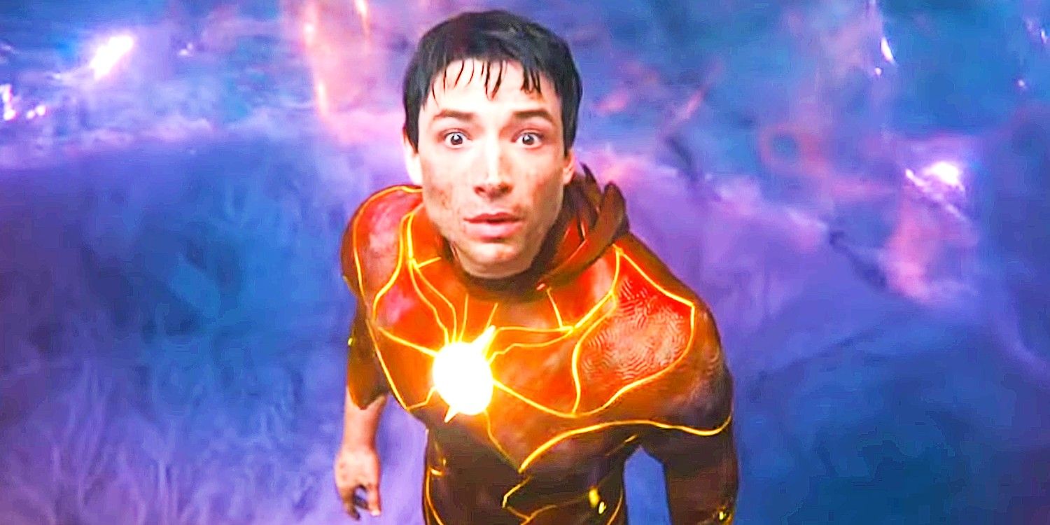 Ezra Miller as The Flash In The Chronobowl.