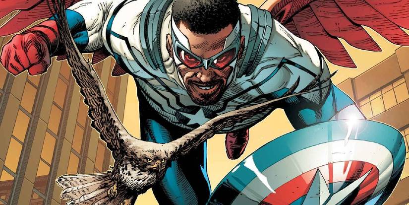 falcon sam wilson shield captain america