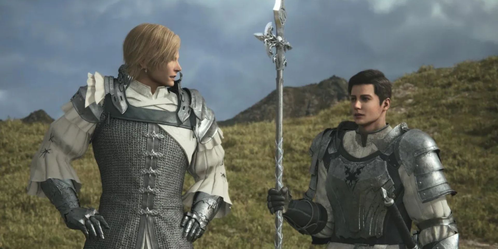 Dion, o membro mais honrado da antagônica família Lesage em FF16.