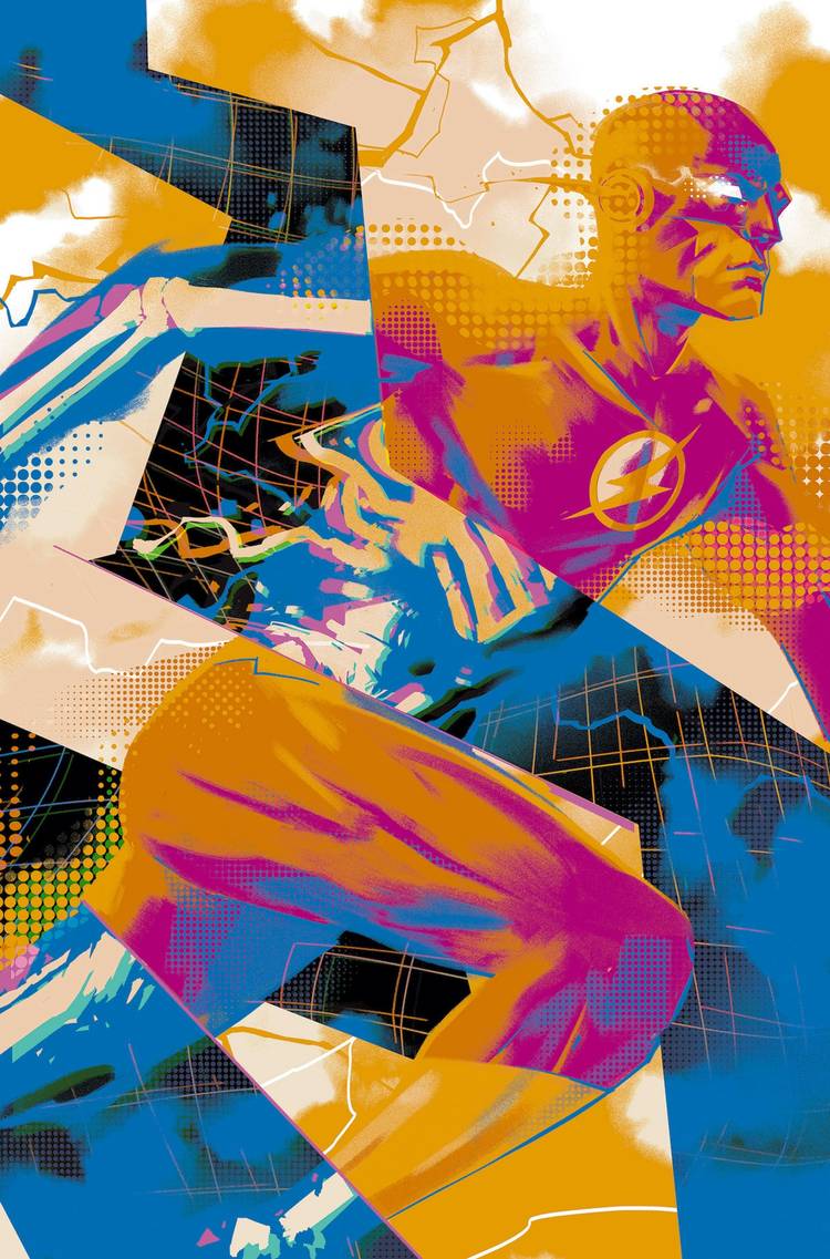 Spped Variant This Flash Art Is the Only Way to Understand His True Speed