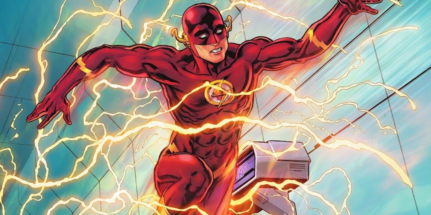Flash 的最後一句話是完美的，儘管他的死不會持續太久