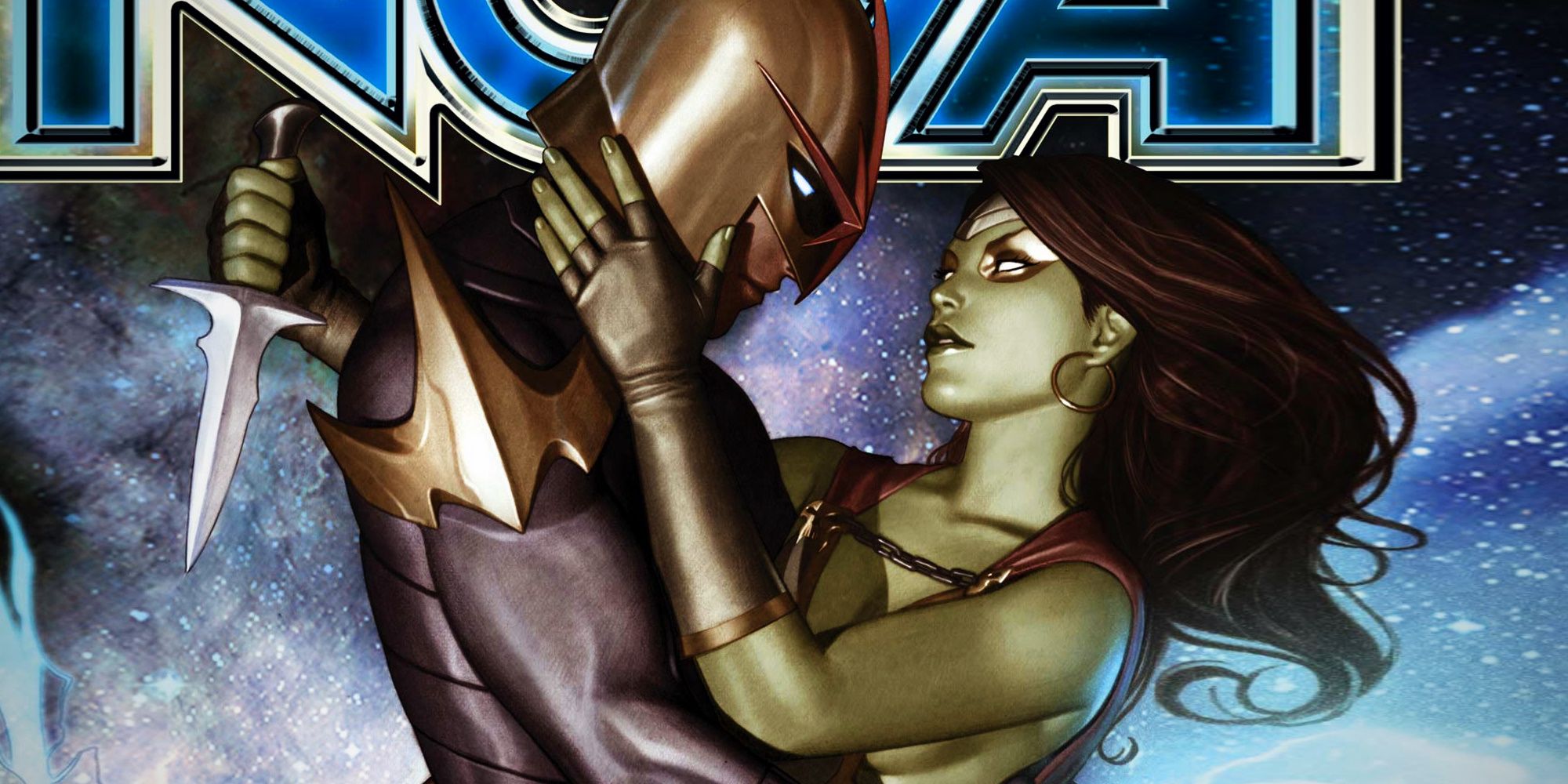 Gamora and Nova Romance in Marvel Comics