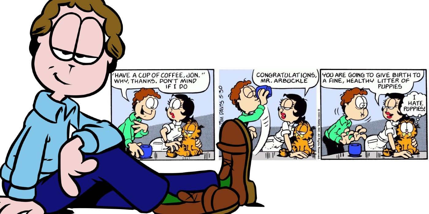 Garfield Comic Jon Drinks Dog at Dianne Nichols blog