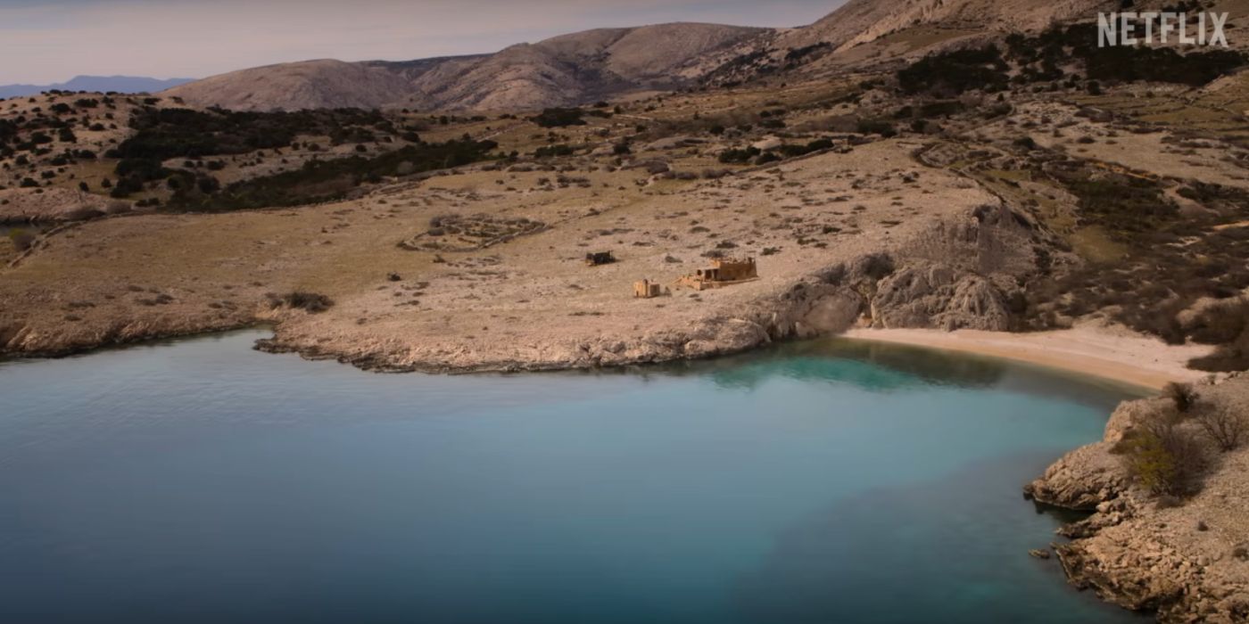 Geralt, Yennefer, and Ciri&rsquo;s house by the lake in The Witcher season 3