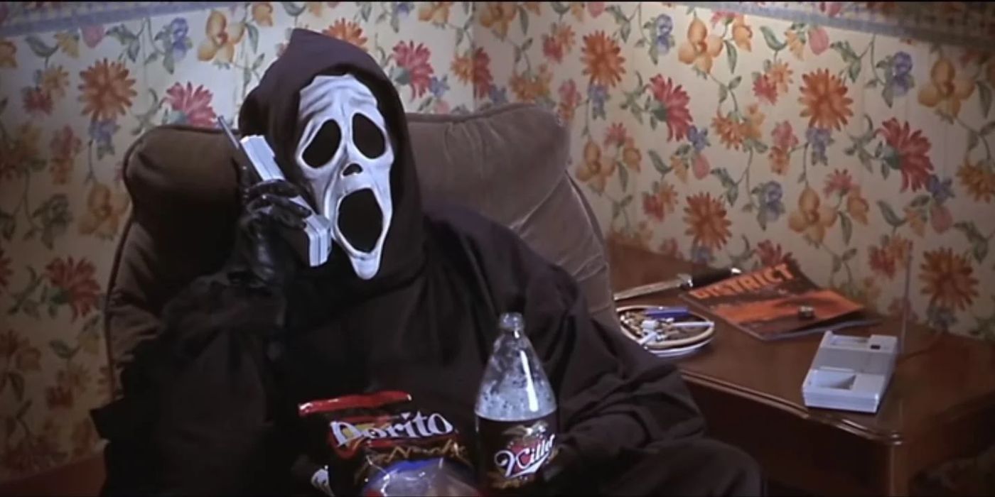 Scream’s Ghostface Playfully Gabs On The Phone With A Victim In Hilarious Art
