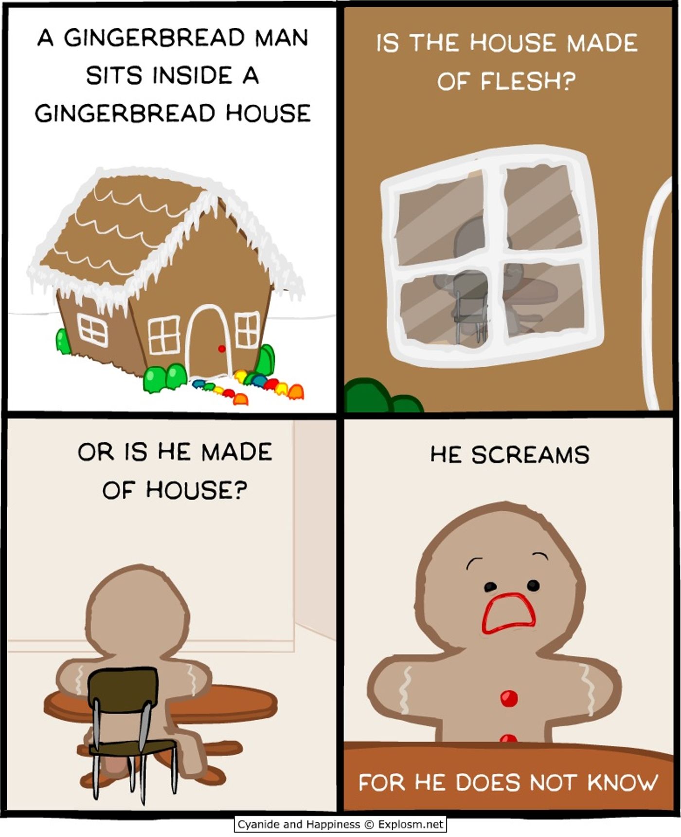 Pão de Gengibre Cianeto e Felicidade