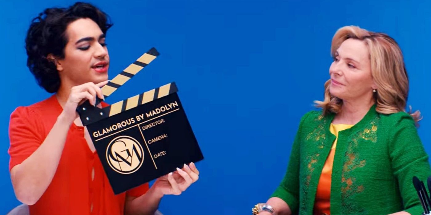Marco and Madolyn in Glamorous season 1, episode 7.