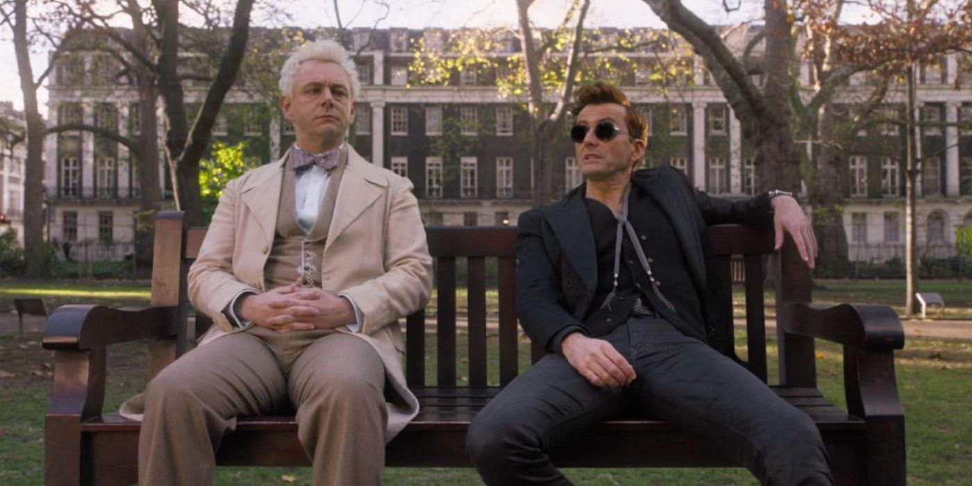 Good Omens Crowley and Aziraphale