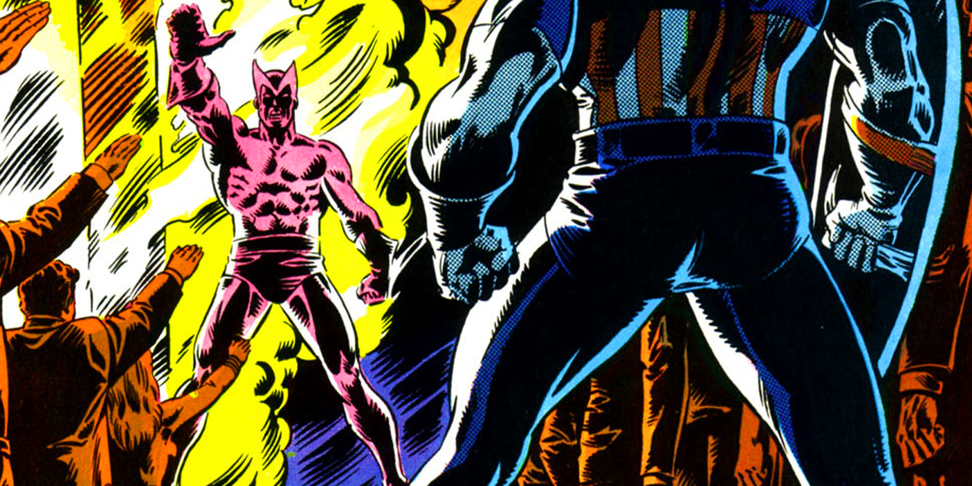 grand director and captain america in marvel comics