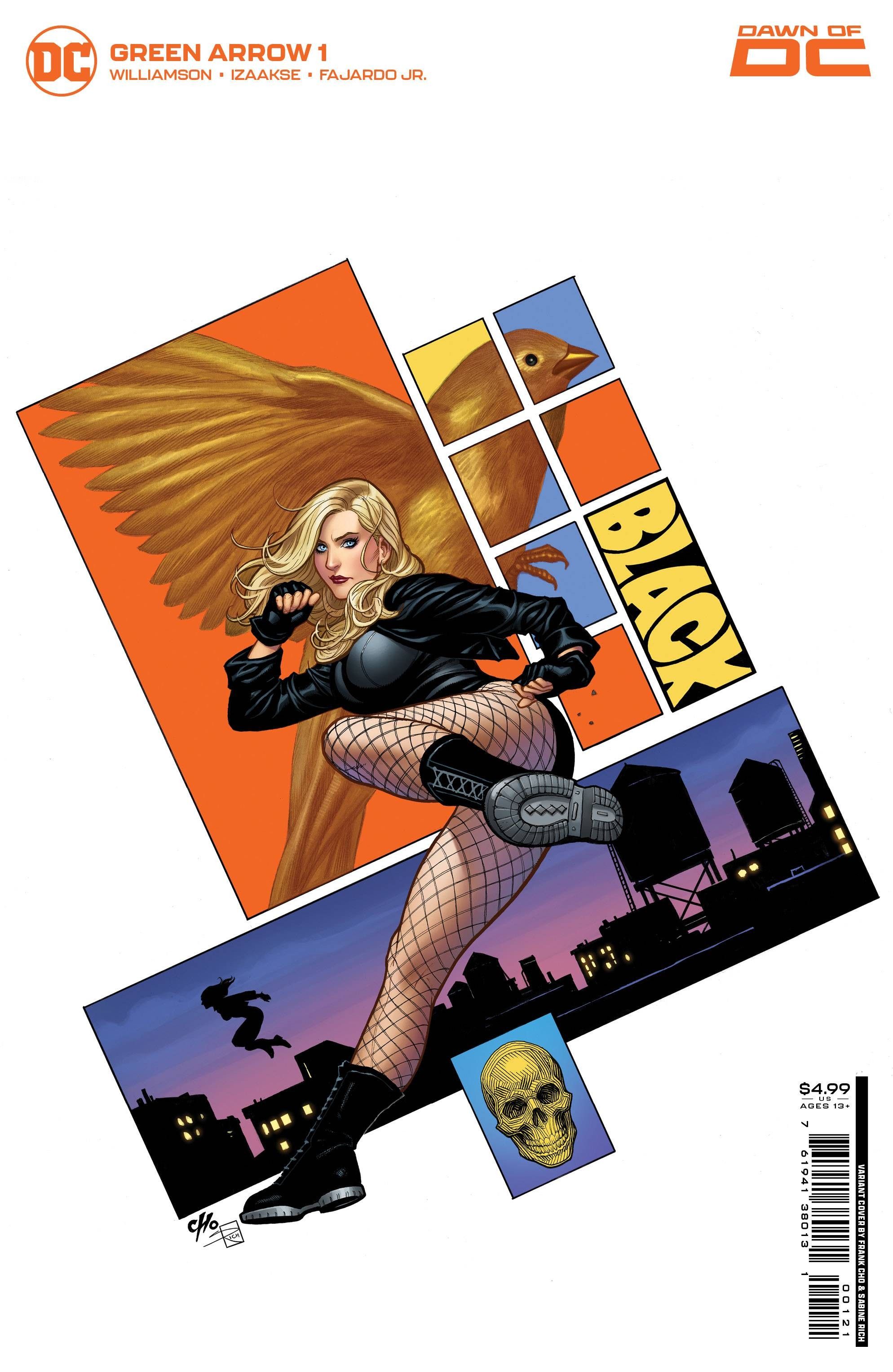 Green Arrow 1 Variant with Black Canary